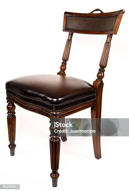 Ręcznie Szyte Old West Krzesło - zdjęcia stockowe i więcej obrazów Skóra - Tworzywo - Skóra - Tworzywo, Krzesło, 1920-1929