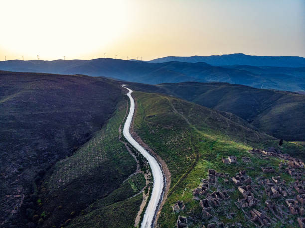 istock Ruined village top of mountain 952913196