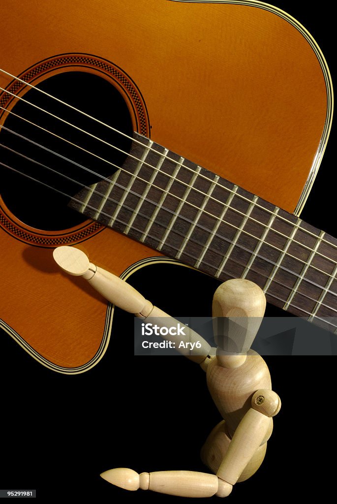 dammy Chitarrista - Foto stock royalty-free di Chitarra