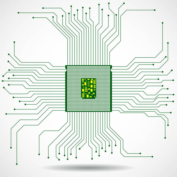 Ilustración de Cpu Microprocesador Microchip Símbolo De La Tecnología y más Vectores Libres de Derechos de Chip - iStock Ilustración de Cpu Microprocesador Microchip Símbolo De La Tecnología y más Vectores Libres de Derechos de Chip - iStock