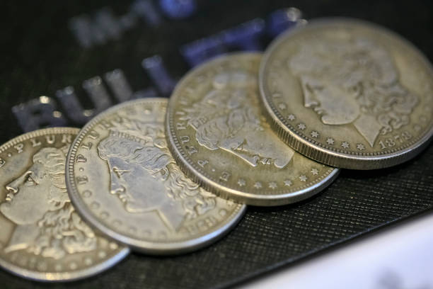 istock Group of coins for magicians 952922956