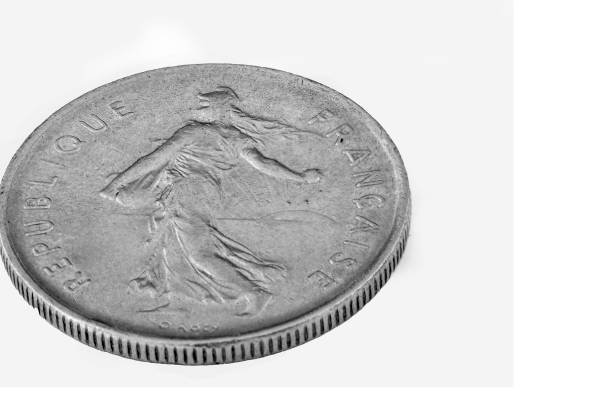 istock old french coin isolated macro 952924136