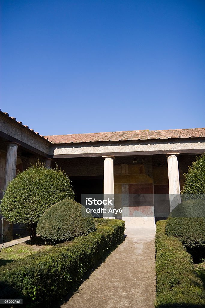 Casa pompeiana - Foto stock royalty-free di Archeologia