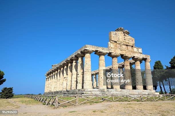 Tempio Di Atena Hdr - Fotografie stock e altre immagini di Antica Grecia - Antica Grecia, Antica Roma, Archeologia