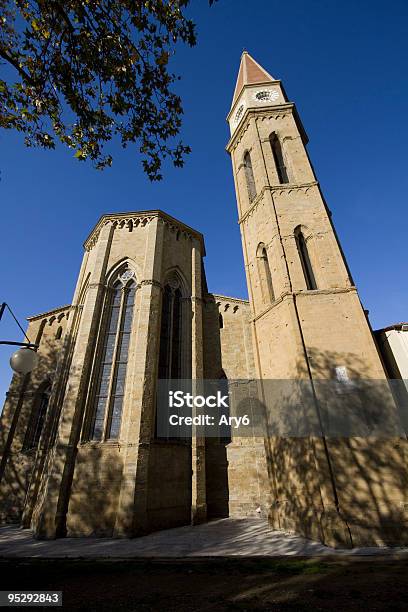 Cattedrale Di Arezzo - Fotografie stock e altre immagini di Architettura - Architettura, Arezzo, Campanile