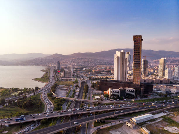 istock Aerial view of Izmir 952934058