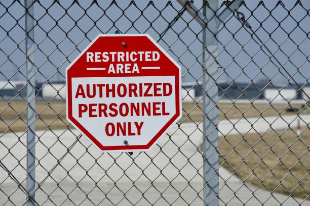 istock Restricted Area Authorized Personnel Only 952939410