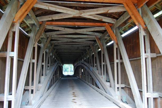 istock Timber covered bridge in Lancaster County, Pennsylvania 952947142