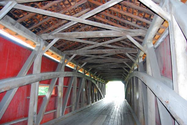 istock Timber covered bridge in Lancaster County, Pennsylvania 952947244