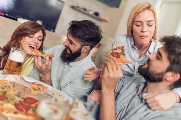 istock Friends having great time at home 952962852