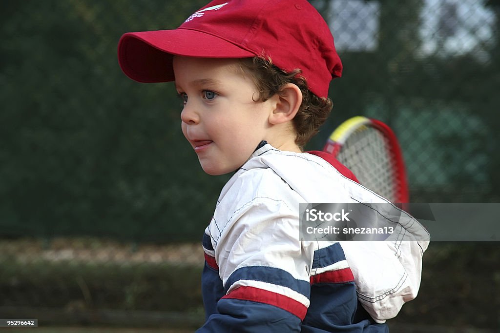 테니트 남자아이 - 로열티 프리 귀여운 스톡 사진