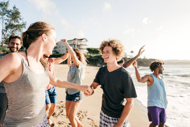 istock Meeting new friends in a gathering 952968966