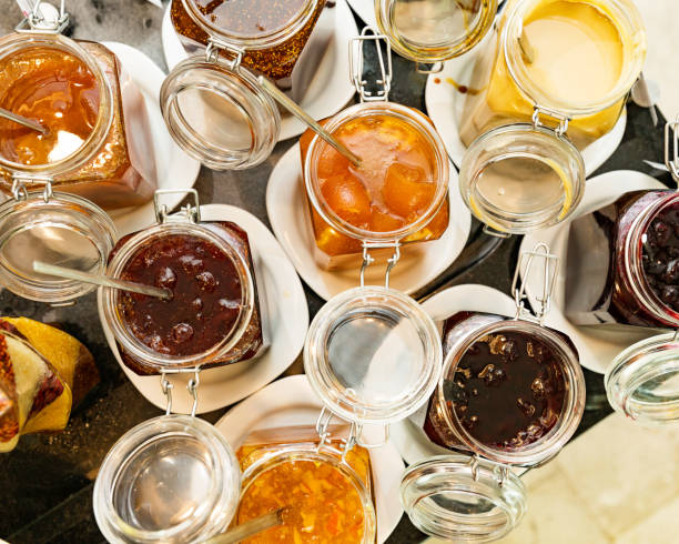 istock Variety of jams 952969294