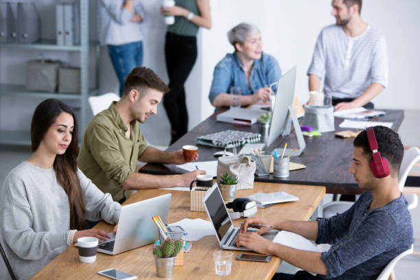 istock Coworkers in the office 952970398