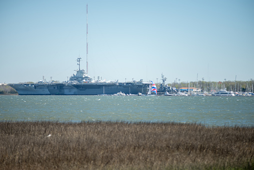 USS Yorktown In Charleston South Carolina