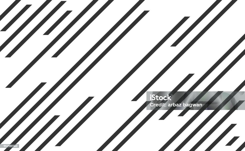 Line pattern, speed lines Vector graphic design artwork Striped stock vector