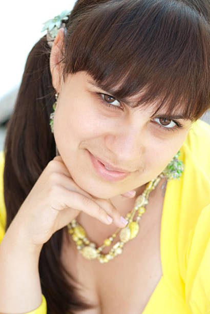 istock Young woman closeup 95298322