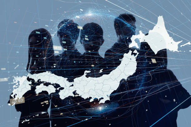 Business of Japan concept.