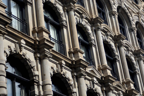 istock Old Montreal Windows on St-Pierre Street 952987314