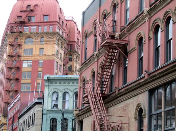 istock Victorian buildings in Gastown. Vancouver, British Columbia, Canada 952995324