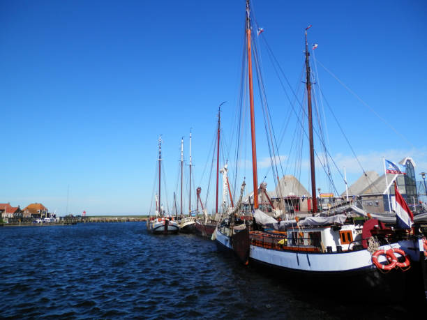 istock Ship moored in Stavoren harbor, Holland 953002942