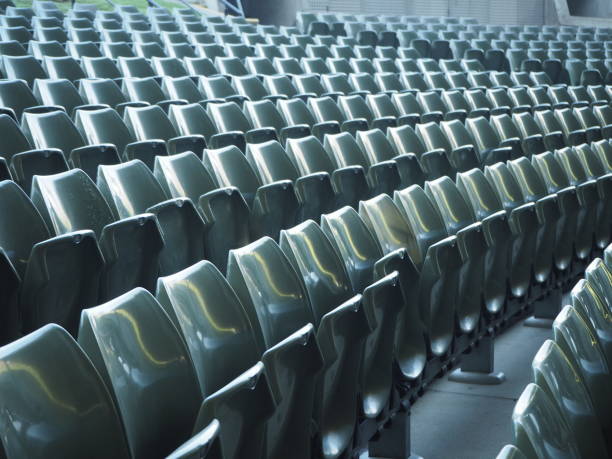 istock Close up of empty rows of seats 953005890