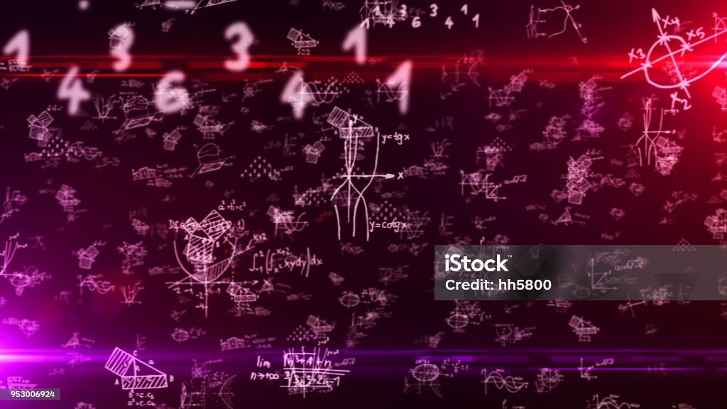Chemistry Science Math Science Math Chemistry Equations Stock Photo - Download Image Now ...