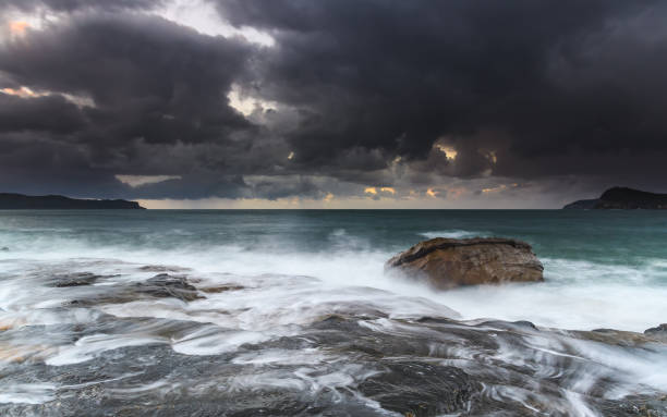 istock Moody Sunrise Seascape 953011444