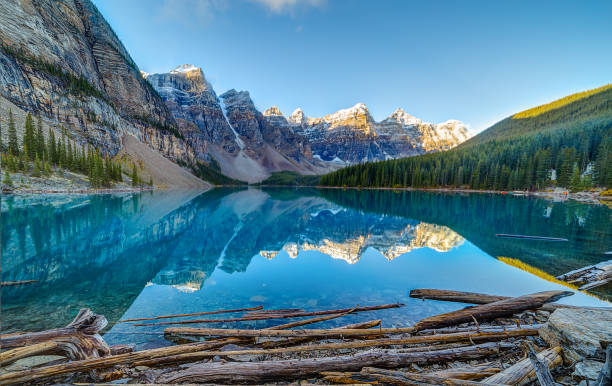 istock Sunrise at Moraine lake 953014054