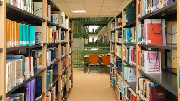 istock library books education school university  old colors 953014658