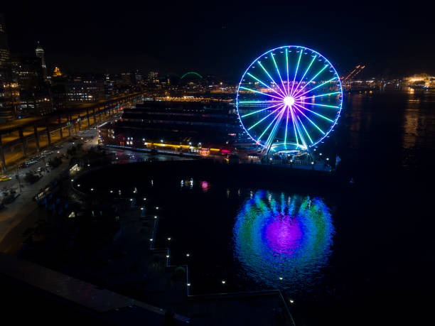 istock Seattle Washington USA Waterfront Night View 953018586