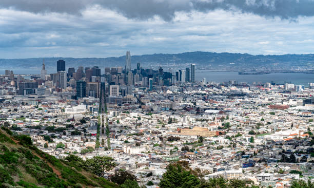 istock Downtown San Francisco urban skyline and cityscape 953022056