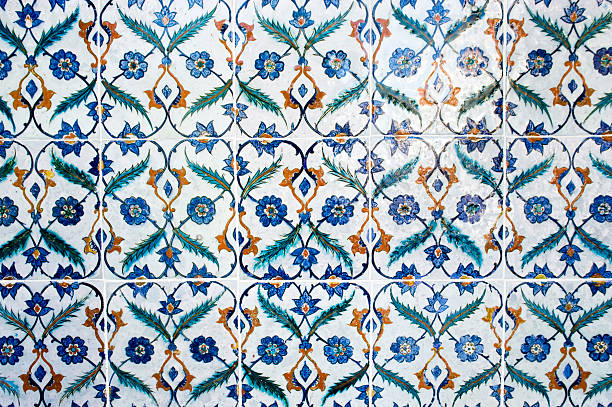 istock Detail of ancient arab decorated wall 95302875