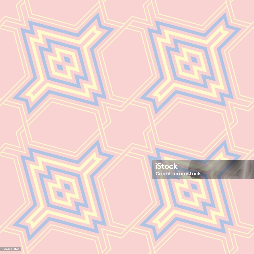 Multi Pink Pattern Pink Geometric Seamless Background Multi Colored Pattern Stock ...