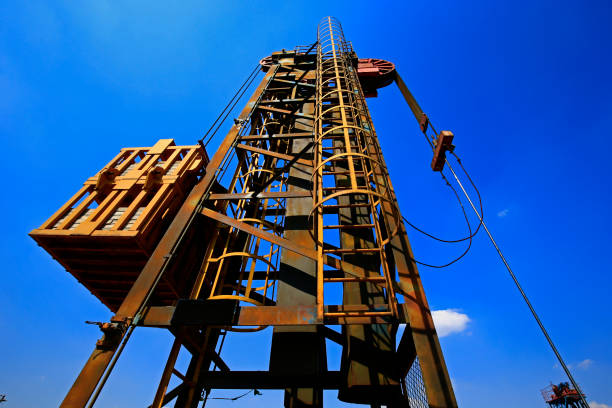 istock The oil pump, industrial equipment 953031768