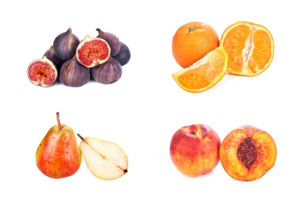 compositions of fresh fruit, refreshing and healthy.