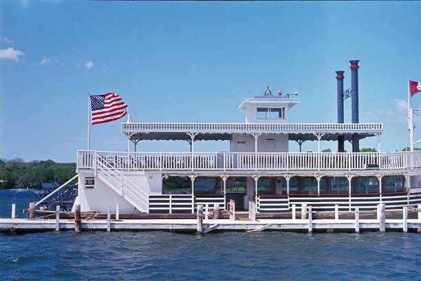 Paddle steamer on Chautauqua Lake