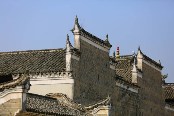 istock Hui-style Architecture in Wuyuan, Jiangxi province, China 953036320