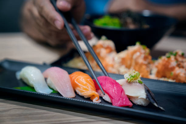 istock Sushi the best Japanese food 953048166