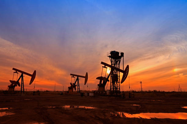 istock The oil pump, industrial equipment 953049552