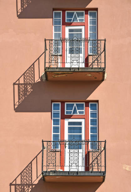 istock Balconies of an old apartment building 953053420