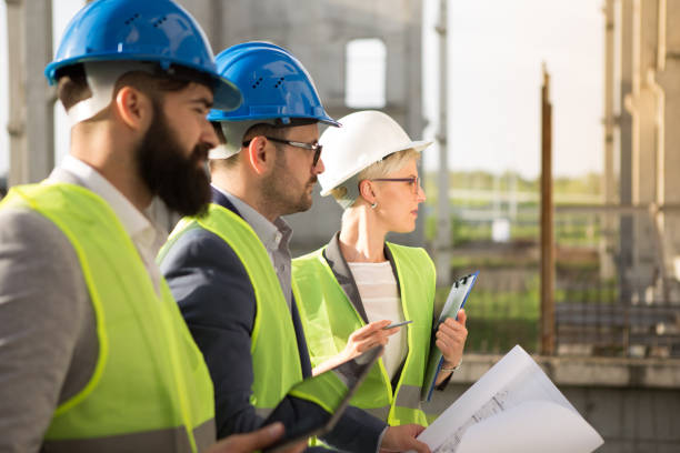 istock Our team of civil engineers. 953056696