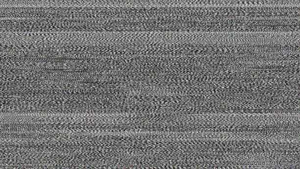 GLITCH - TV screen full of noise and interference When communications break down ... no signal, and lots of noise. poor signal stock pictures, royalty-free photos & images