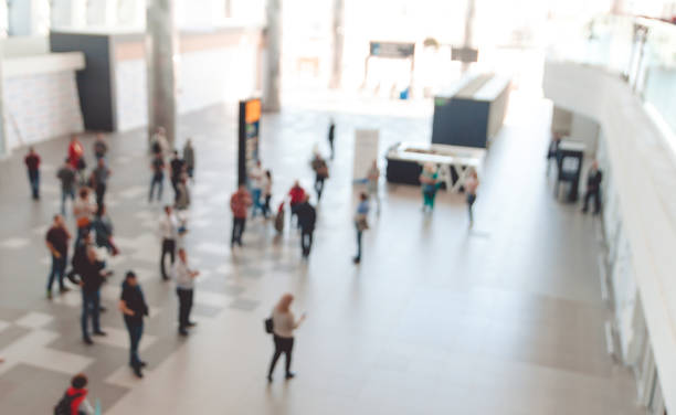 istock Blur background : Terminal Departure Check-in at airport with bokeh 953073880