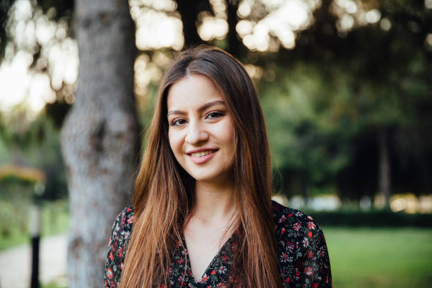 istock Beautiful young woman portrait 953074942