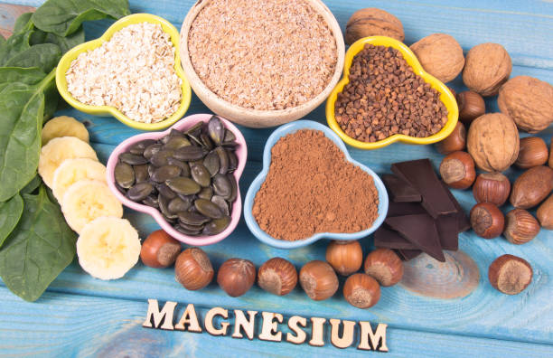 istock Products containing magnesium. Healthy food. 953078944