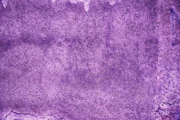 istock Rough concrete neutral ultra purple texture, stone surface, cement background 953094678