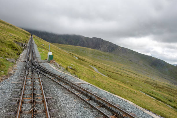 istock Cog Gear Train up Mount Snowdon in Wales 953095006