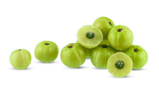 istock Indian gooseberry isolated on white background 953104540