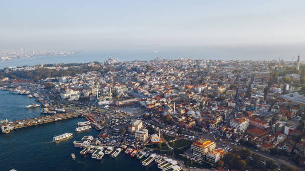 istock flyover of Istanbul turkey 953104842